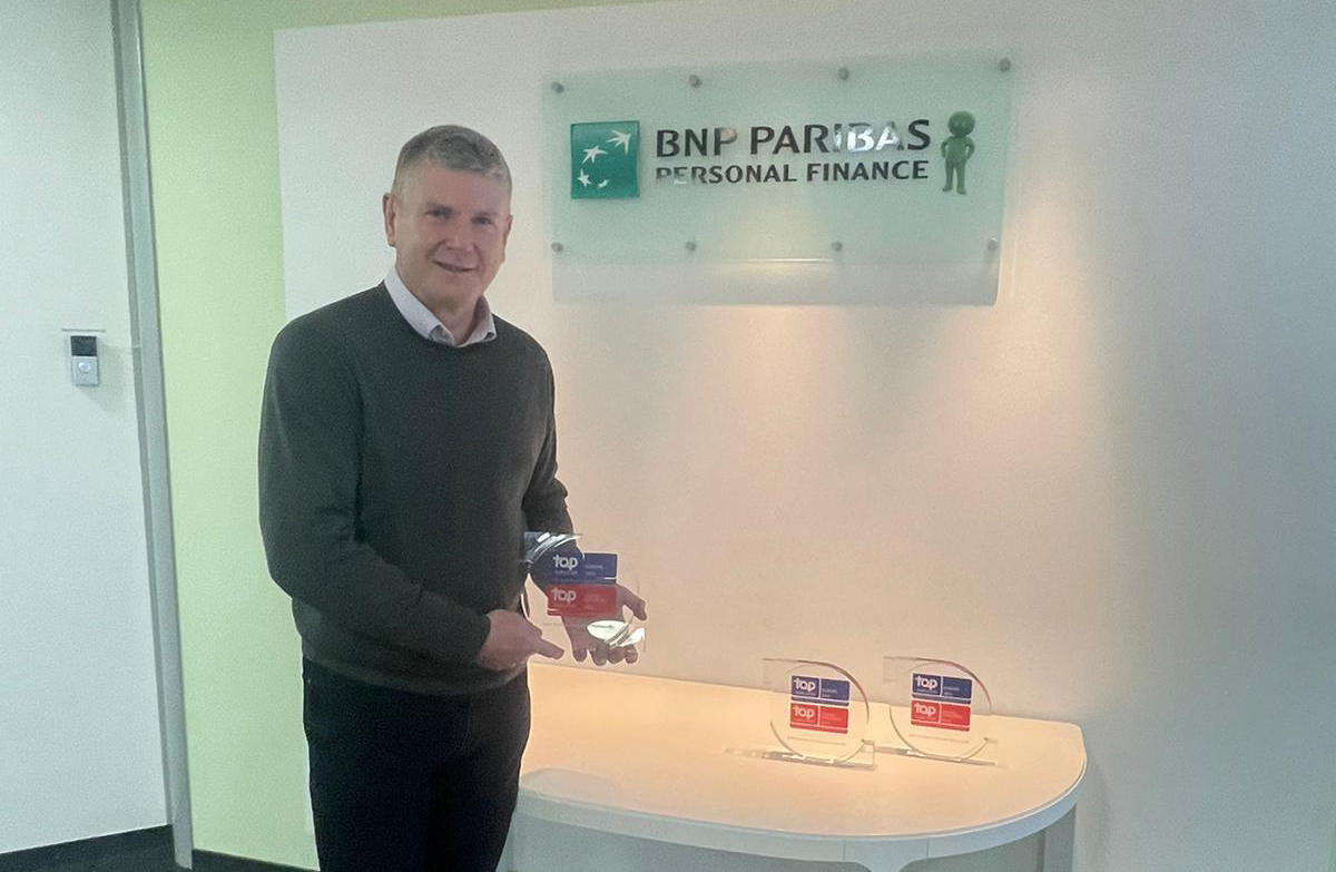 Solihull-Based BNP Paribas Personal Finance UK named as a Top Employer in the UK and Europe for the third year running