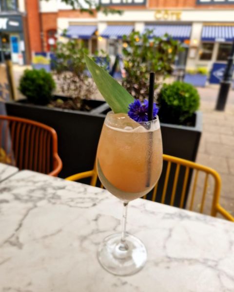 KIBOU – Complimentary Aki Fizz cocktail